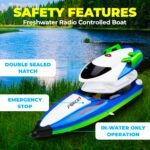 Force1 Velocity X H102 LED RC Boat - Image 6